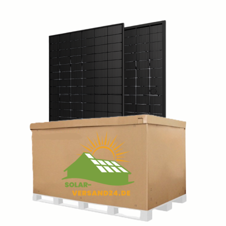 37x Jolywood JW-HD96N-R2 455W Transparent Bifazial Solarmodul