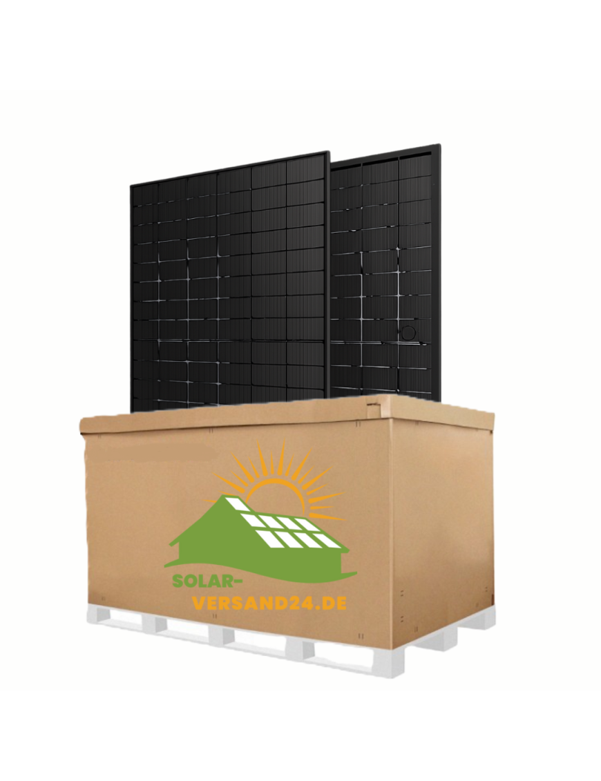 37x Jolywood JW-HD108N-R2 500W Transparent Bifazial Solarmodul