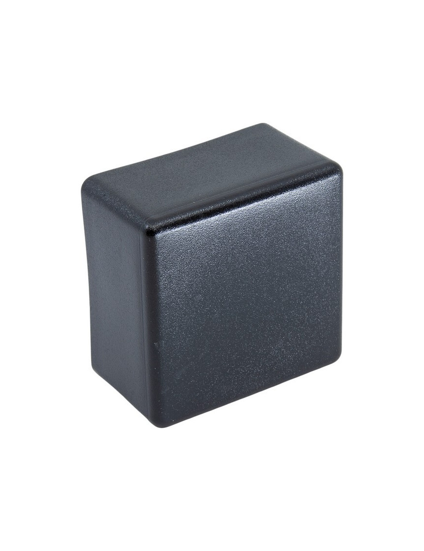 Abdeckkappe PE schwarz 40x40x25mm