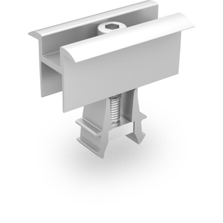 K2 SingleRail Mittelklemme Silber - 2003071