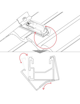 K2 BlackCover SingleRail 36 Abdeckung Schwarz - 2003523