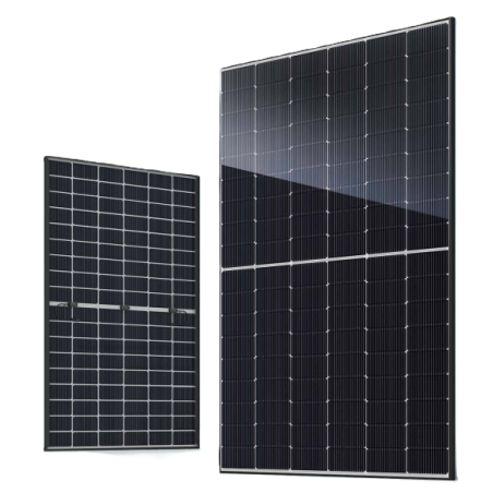 JA Solar JAM54D40-460/LB 460W Black Frame Bifazial Solarmodul