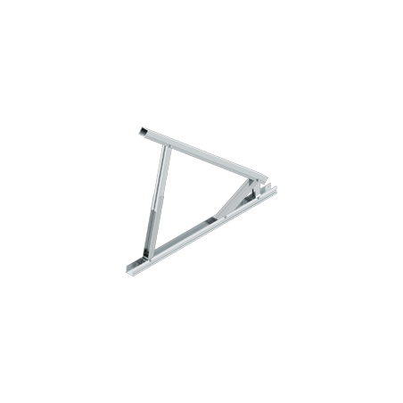 Flachdach Befestigungssystem mit 20° - 40° Neigungsanpassung